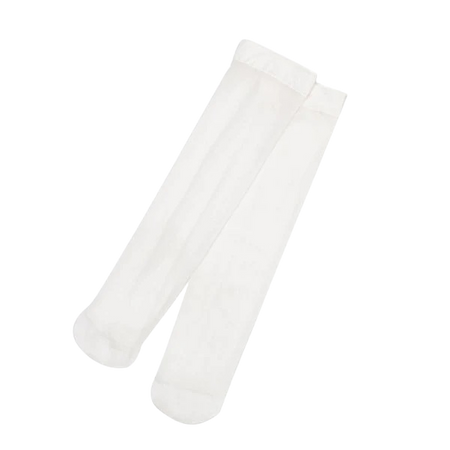 sheer white socks