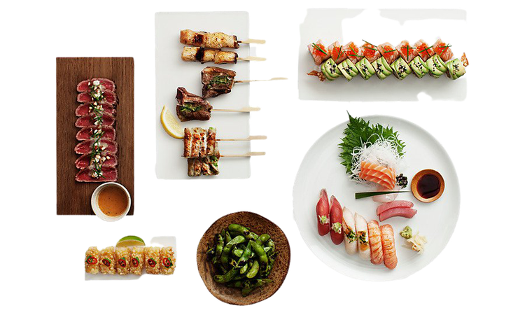 Sticks'n'Sushi Japanese Cuisine Food Asian cuisine - coriander png download - 716*537 - Free Transparent Sushi png Download.