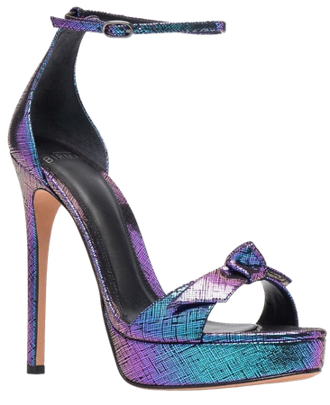 Alexandre Birman metallic stiletto sandals - FARFETCH