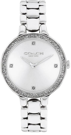 Shop COACH Cruiser Stainless Steel & Crystal Watch | Saks Fifth Avenue