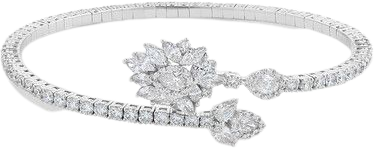 YEPREM | 18-karat white gold diamond bracelet | NET-A-PORTER.COM