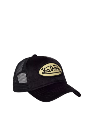 Von Dutch Velvet Trucker Hat | Urban Outfitters