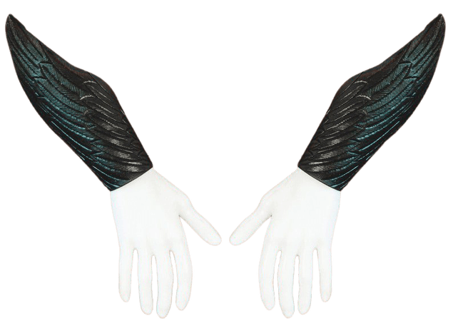 leather wing bracer