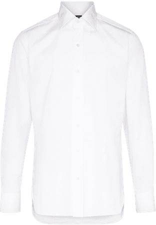 Tom Ford Formal Button-Up Shirt 94WGMJ7FT000 White | Farfetch