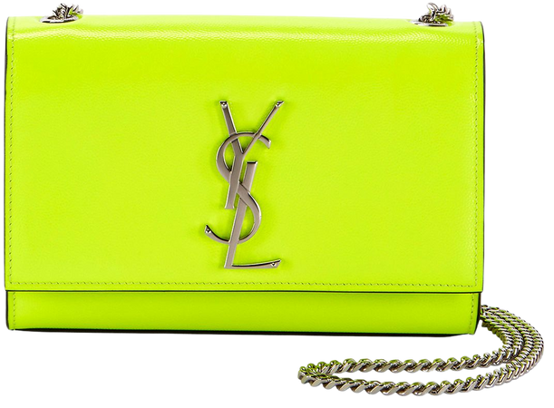 Bright peridot purse