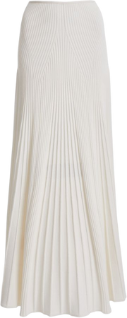 Pleated Wool Maxi Skirt By Chloé | Moda Operandi