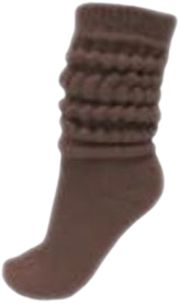 brown sock