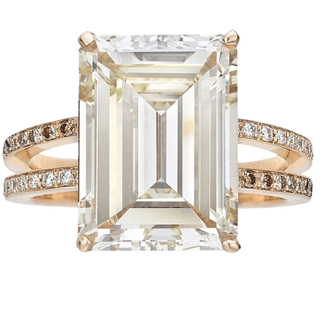 9.54 Gold Engagement Ring