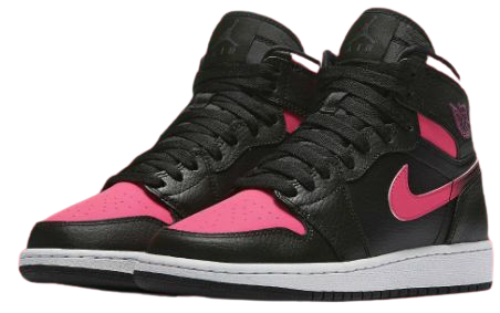 Pink & black Jordan 1