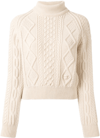 Chanel Pre-Owned 1996 Cable-Knit Jumper Vintage | Farfetch.Com