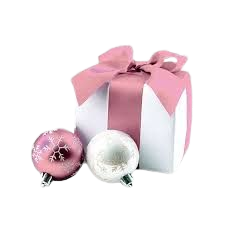 transparent background pink christmas png - Google Search