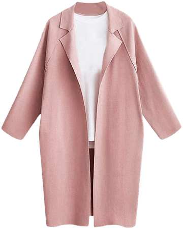 LISTHA Long Coat Women Lapel Parka Overcoat Winter Outwear Jacket Warm Cardigan Green at Amazon Women’s Clothing store