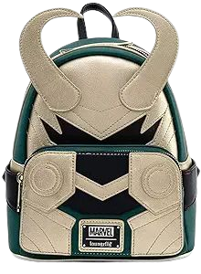 Amazon.com: Loungefly Marvel Loki Classic Cosplay Womens Double Strap Shoulder Bag Purse : Clothing, Shoes & Jewelry
