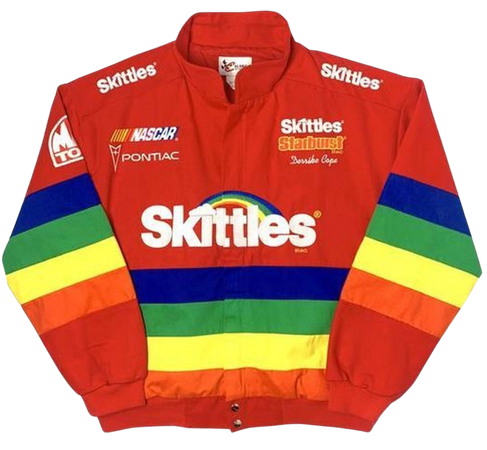 skittles racing jacket