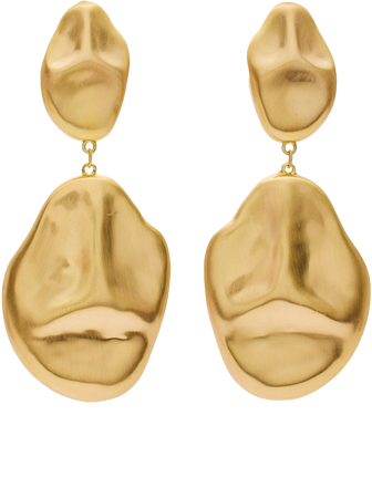 Dunia Gold-Tone Earrings By Cult Gaia | Moda Operandi