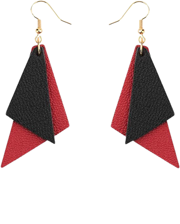 Amazon.com: Jagucho Leather Earrings Dangle for Women, Lightweight Hoop Earrings Drop for Teen Girls, Gifts for Women: Clothing, Shoes & Jewelry