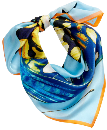 Echo Butterfly Wings Square Silk Scarf | Nordstrom