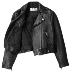 acne leather jacket