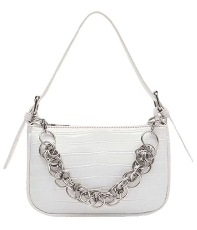 white bag with shine