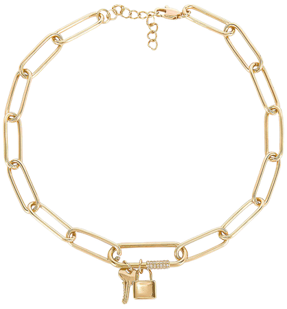 The M Jewelers NY X Sofia & Victoria Los Angeles Link Necklace in Gold | REVOLVE