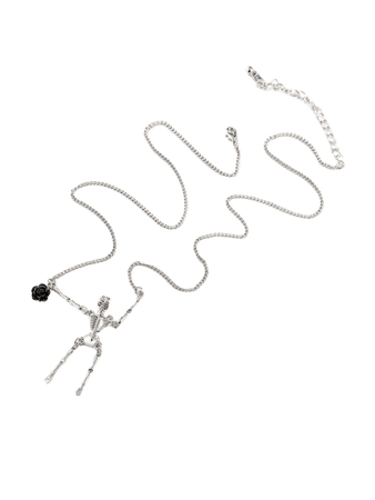 Skull Charm Necklace | SHEIN USA