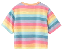pastel rainbow stripes crop top - Google Search