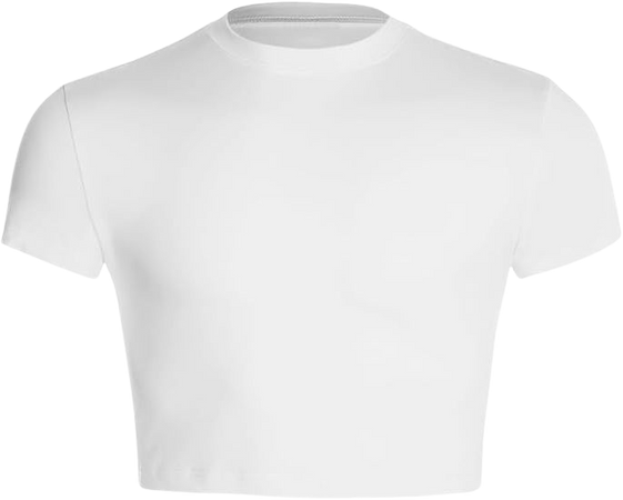 Milumia Men's Short Sleeve Crew Neck Slim Fit Basic Crop Top T Shirts Hot Shirts | Amazon.com