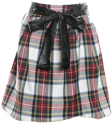 Tartan patterned skirt - FALL WINTER 2019 | Fracomina Online Store