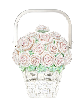 Basket Of Roses Crystal Clutch By Judith Leiber | Moda Operandi