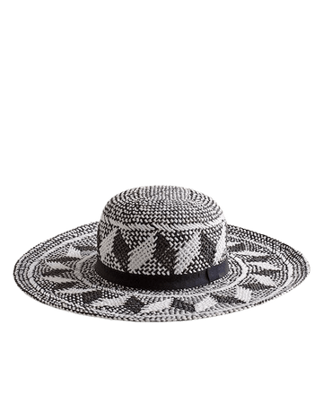 Mosaic-Inspired Straw Hat - Chico's