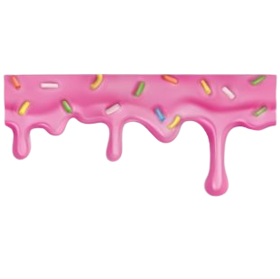 Doughnut Icing Glaze Cupcake - Dripping Ice Cream Png , Transparent Cartoon, Free Cliparts & Silhouettes - NetClipart