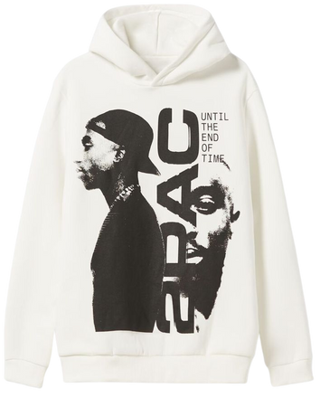 Tupac hoodie - Sweatshirts and hoodies - Man | Bershka