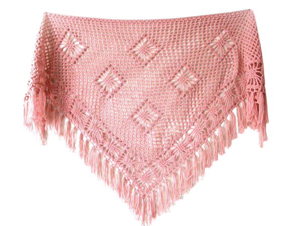 Hand knit shawl crochet handmade knitted shawl crochet | Etsy
