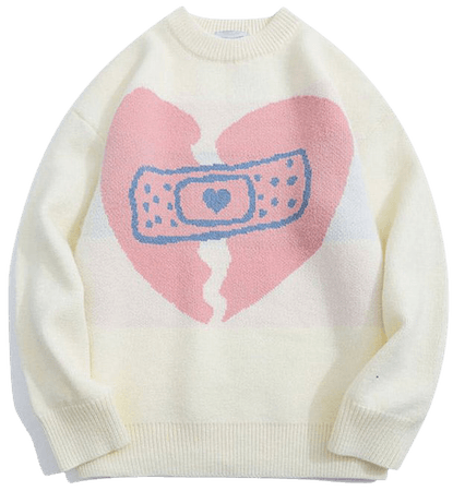 Broken Heart Sweater | BOOGZEL APPAREL 💔 – Boogzel Apparel