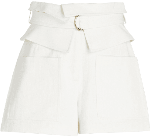 ALEXIS Tage Belted Denim Shorts | INTERMIX®