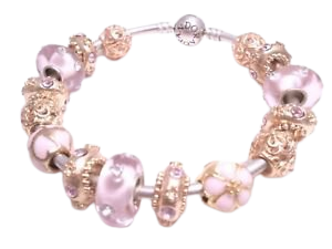 Light Pink Pandora Bracelet