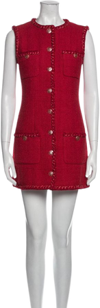 Chanel 2022 Mini Dress - Red Dresses, Clothing - CHA762850 | The RealReal