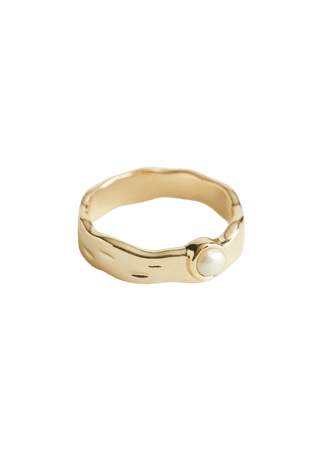 Wavy Stone Ring - Gold - Rings - & Other Stories US