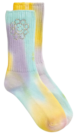 Collina Strada Crystal Embellished Gradient Socks | Nordstrom