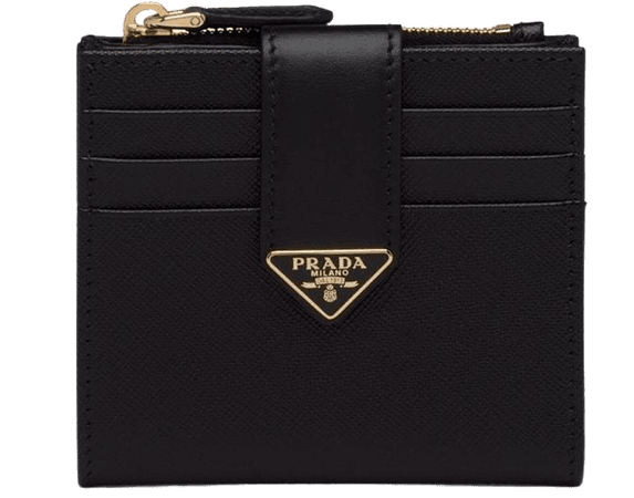 Prada Saffiano Leather Wallet - Farfetch