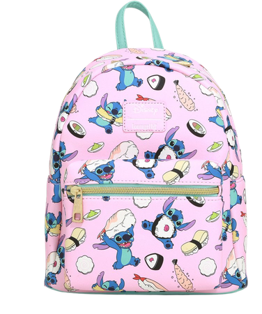 Loungefly Disney Lilo & Stitch Sushi Stitch Mini Backpack