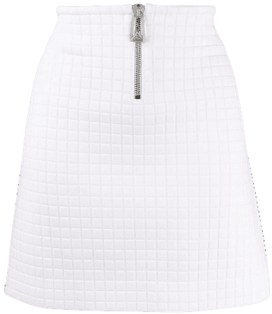 Bottega Veneta Textured Fitted Skirt - Farfetch