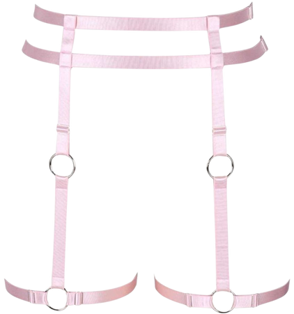Pink Leg Harness