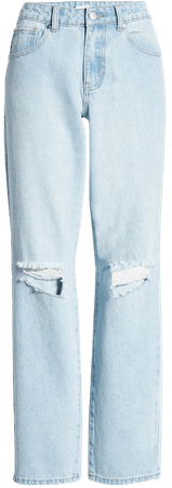 BP. Ripped Straight Leg Jeans | Nordstrom