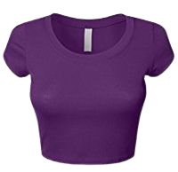 Amazon.com: purple crop top: Clothing, Shoes & Jewelry
