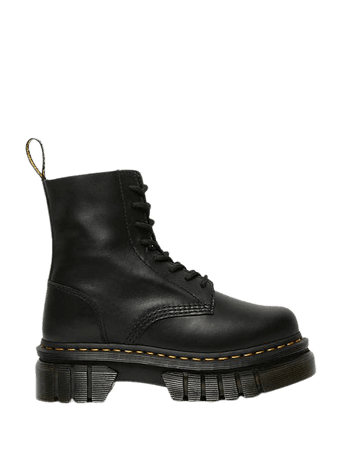 Dr Martens Audrick 8-eye lace-up boots with chunky sole in black | ASOS