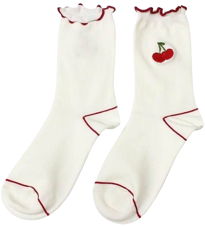 cherry socks