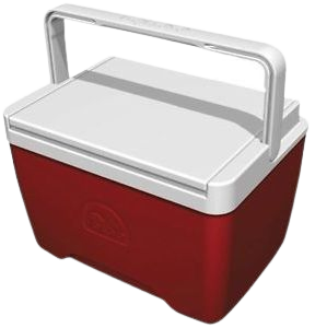 Igloo 9 QT / 8 L / 13 Cans Lunch Box Cooler - Red | eBay
