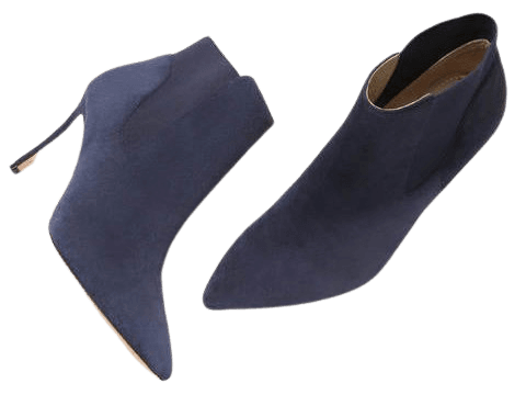 Elsworth Ankle Boots - Navy