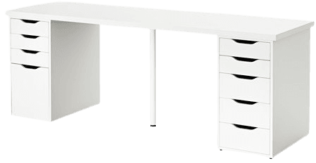 LINNMON / ALEX White Ikea Table Desk